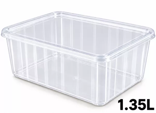 100 Cartybox Cristal PP Inject� 1.35L