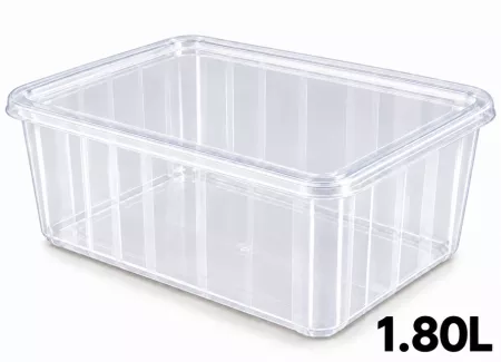 100 Cartybox Cristal PP Inject&eacute; 1.80L