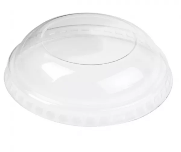 100 COUVERCLES DOMES POUR POTS GLACE 90ML