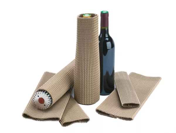 100 Manchons Carton Pour Bouteilles 75x300mm
