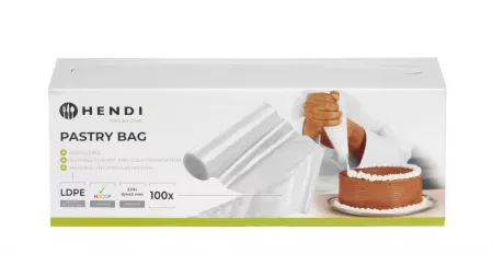100 POCHES PATISSIERES JETABLES 445X220MM