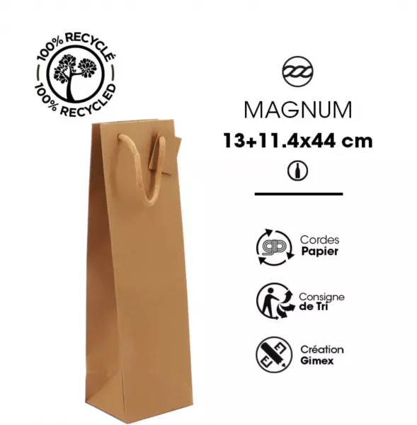 100 Sac Magnum BRUN P Cord 120+114x440 / 22004