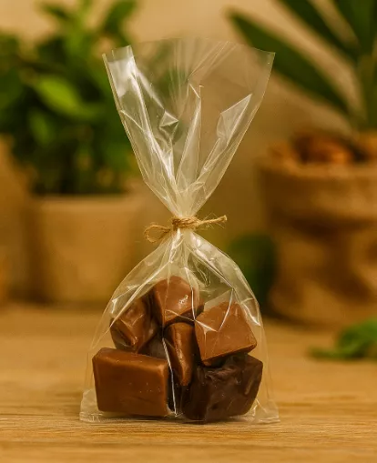 100 SACHETS CELLO PLATS 60x120