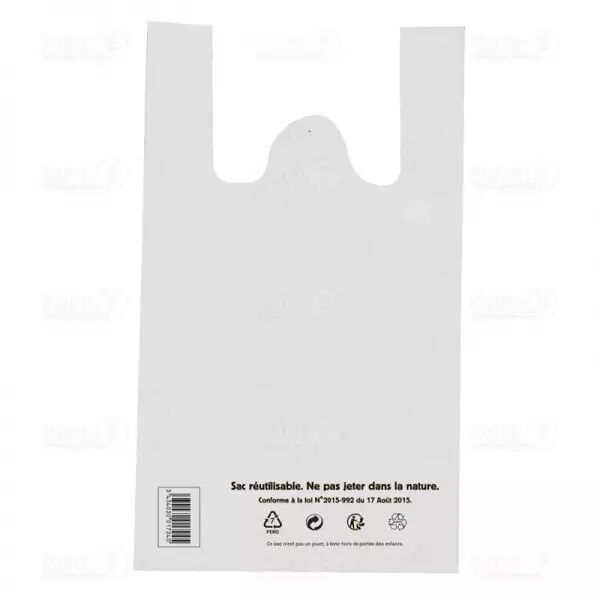 100 Sacs Bretelles 50� 350+22x560 BLANC / BRSW25L