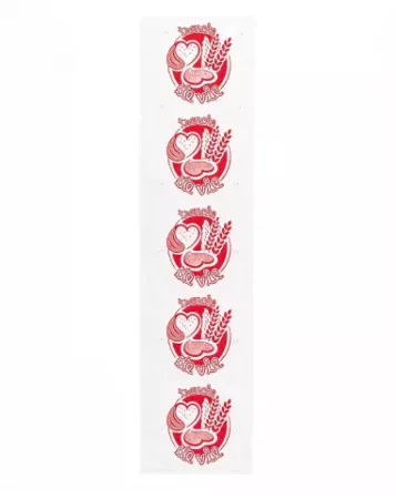  100 SACS LIASSES N&deg;6 160+50/50x600MM ROUGE