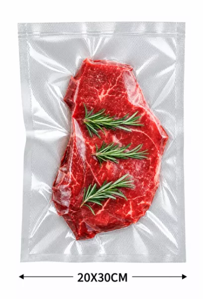 100 SACS SOUS VIDE CONSERVATION GAUFFRES 20x30