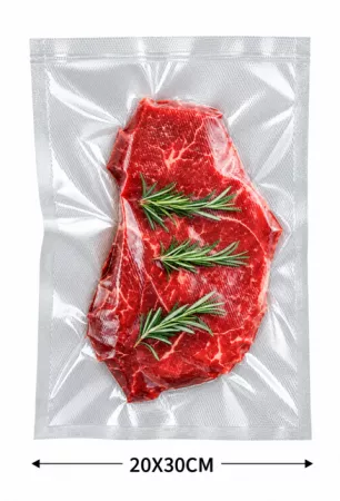 100 SACS SOUS VIDE CONSERVATION GAUFFRES 20x30