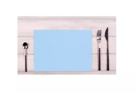  100 SETS DE TABLE 30x40 BLEU CIEL