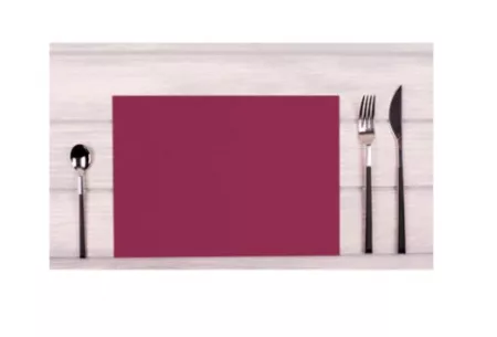 100 SETS DE TABLE 30x40 BORDEAUX
