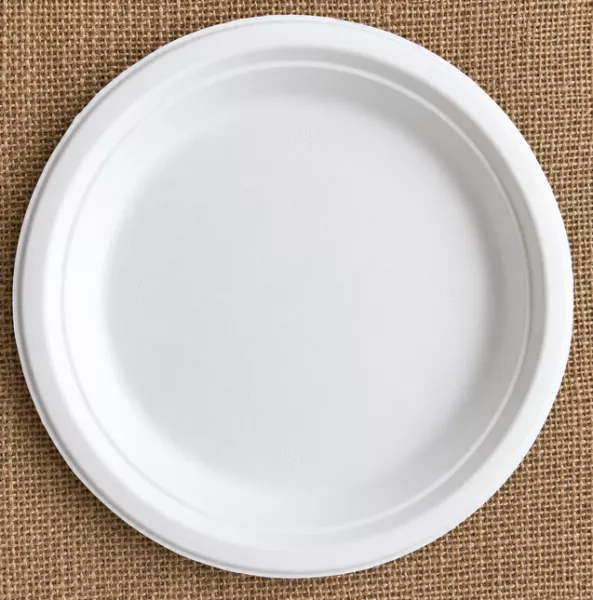 1000 ASSIETTES 18CM FIBRE DE CANNE