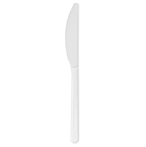 1000 Couteaux 18cm Biod�gradable Compostable CPLA