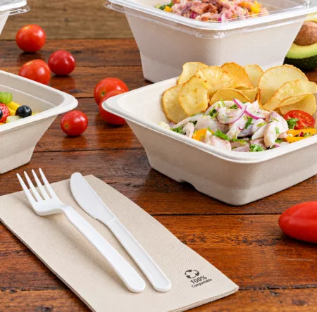 1000 COUTEAUX BIODEGRADABLE COMPOSTABLE