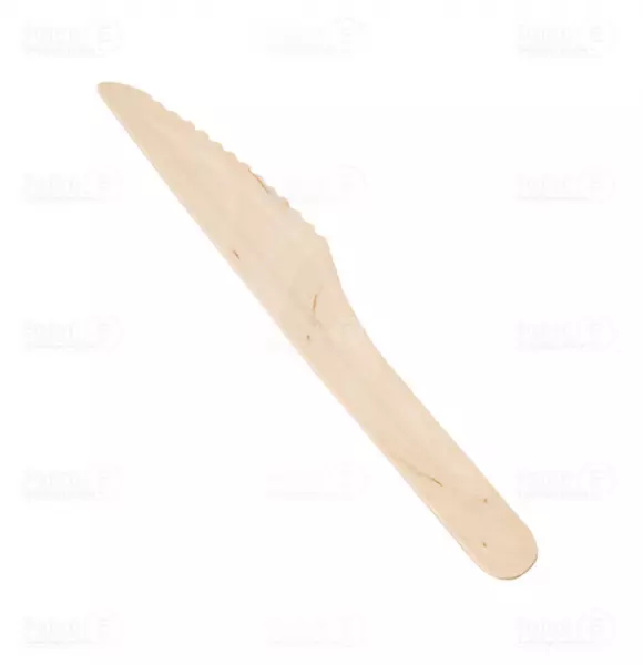 1000 Couteaux Bois Lisse 16cm