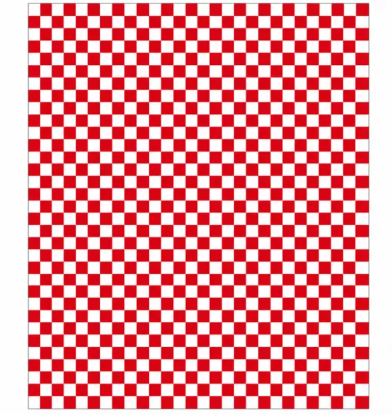 1000 FORMATS PAPIER INGRAISSABLES 31x31cm ROUGE