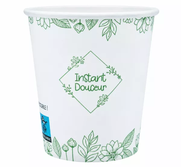1000 GOBELETS CARTON INSTANT DOUCEUR 18CL
