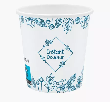 1000 GOBELETS KRAFT 10CL INSTANT DOUCEUR
