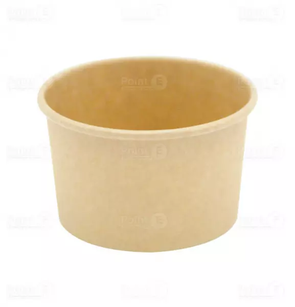 1000 Pots � glace kraft brun 150 cl