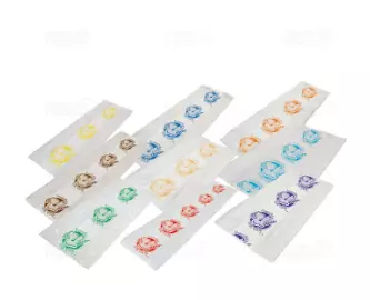 1000 Sacs Liasses 50&micro; N&deg;1 120+50/50x350mm JAUNE