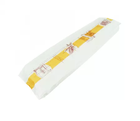 1000 Sacs Pain 90+65x580 Kraft Blanc / PAIN621