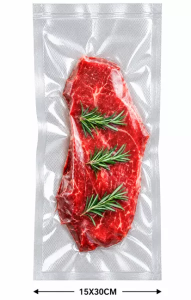 1000 SACS SOUS VIDE CONSERVATION GAUFFRES 15x30