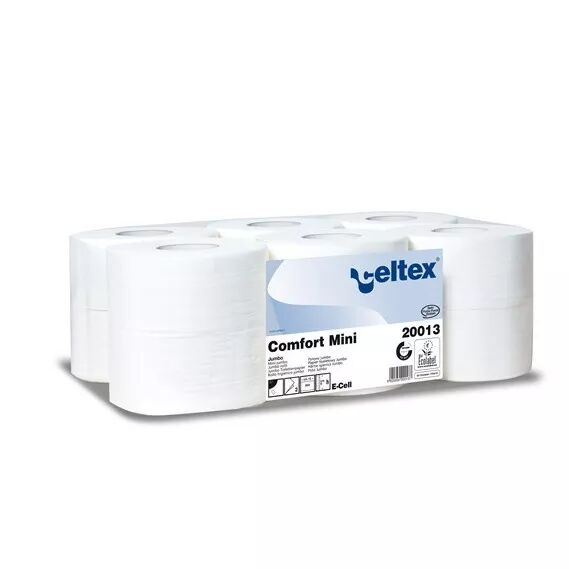 12 ROULEAUX PAPIER WC CONFORT MINI JUMBO 2P GAUF