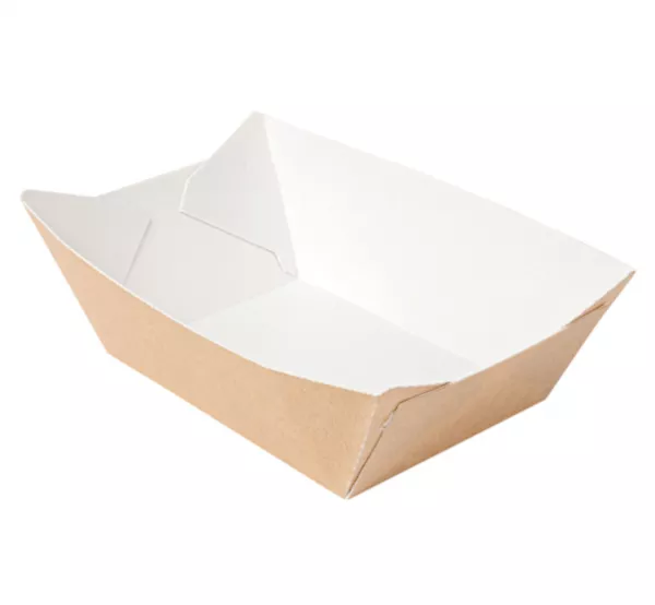 1200 Barquettes THEPACK 10.6x7.2x5.2cm BRUN