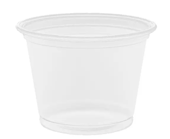 125 Pots Sauces PP 30ml Transparents