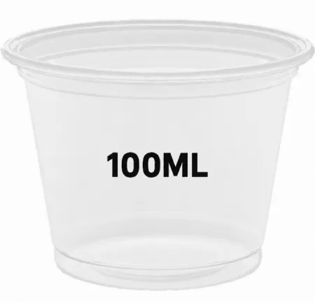  125 POTS SAUCES PP TRANSPARENT 100ML