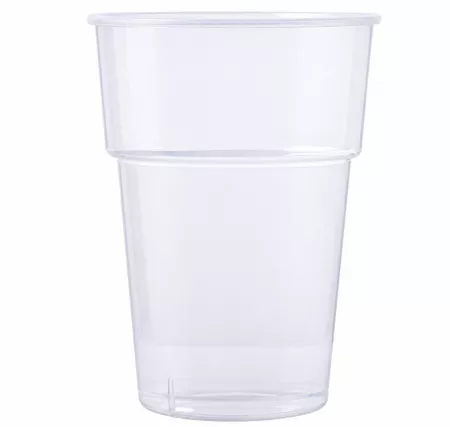 1250 GOBELETS TRANSPARENTS REUTILISABLES PP 33CLNT