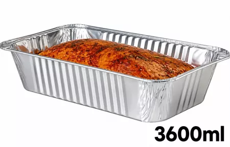 150 PLATS ALU GASTRO OPERCULABLES 32x25.7x6.5cm - PG3500 