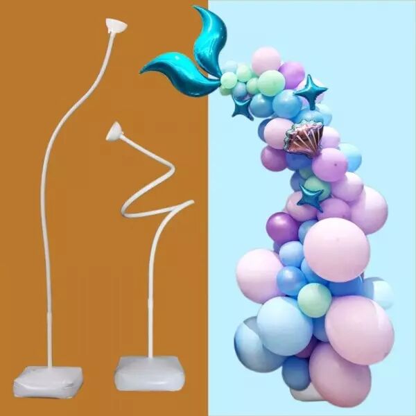 2 Supports � ballons forme Boucle 2.5 m et 1.5 m + accessoires