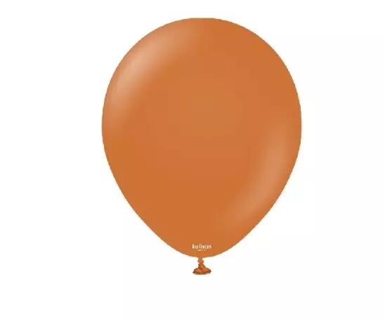 20 BALLONS COULEUR CARAMEL KALISAN