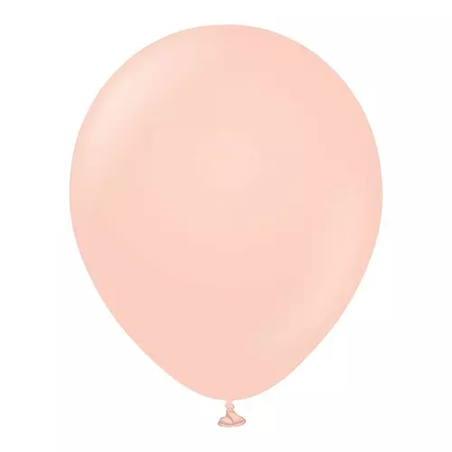 20 BALLONS MACARON SALMON KALISAN