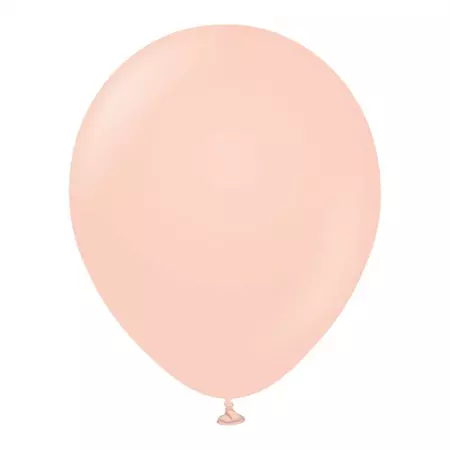 20 BALLONS MACARON SALMON KALISAN
