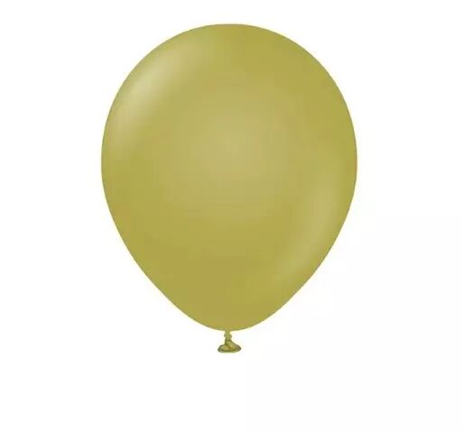20 BALLONS OLIVE KALISAN