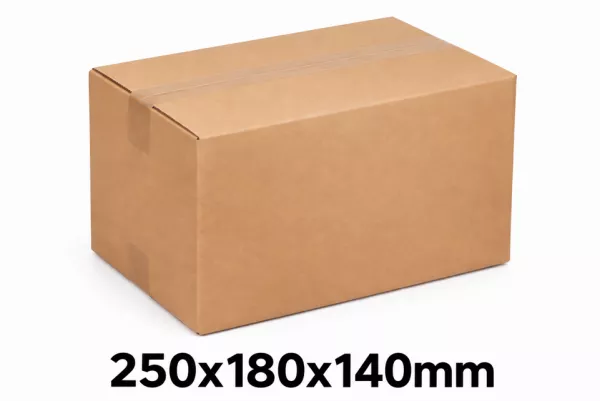 20 CAISSES CARTON SC 250x180x140mm