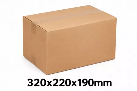 20 CAISSES CARTON SC 320x220x190mm