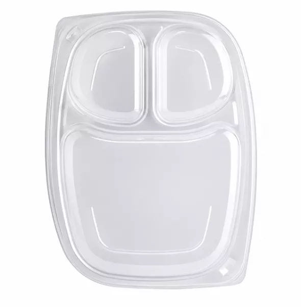 20 COUVERCLES BARQUETTES 3 COMPART
