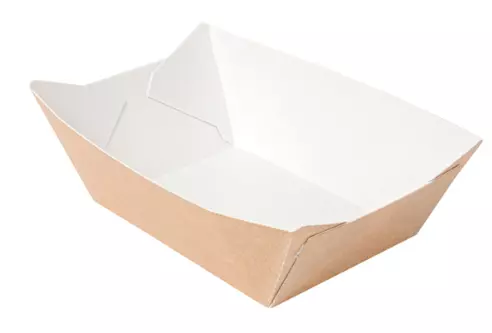 200 Barquettes THEPACK 10.6x7.2x5.2cm BRUN