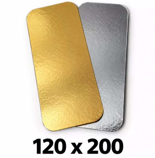 200 PLAQUES OR ARGENT 120X200