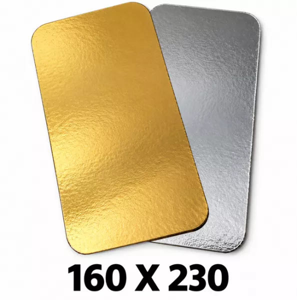 200 PLAQUES OR ARGENT 160X230