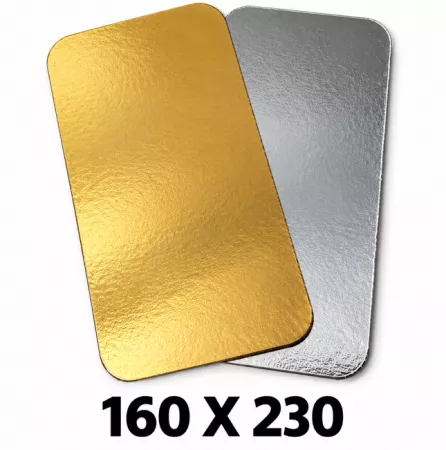 200 PLAQUES OR ARGENT 160X230