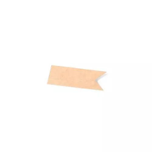 24 Etiquettes fanion KRAFT