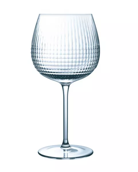 24 VERRES A PIED DISCO 60CL CRYSTAL GLASS
