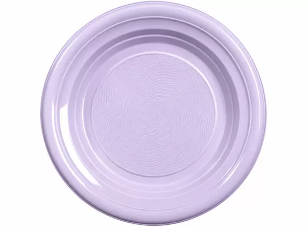 25 ASSIETTES D22 PLATES REUTILISABLES BLANCHES