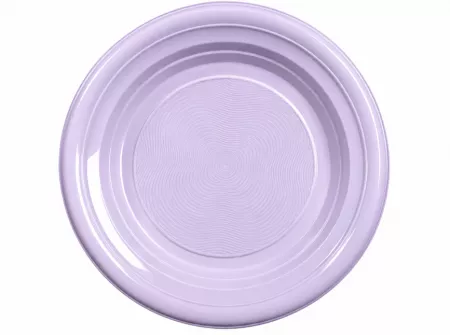25 ASSIETTES D22 PLATES REUTILISABLES BLANCHES