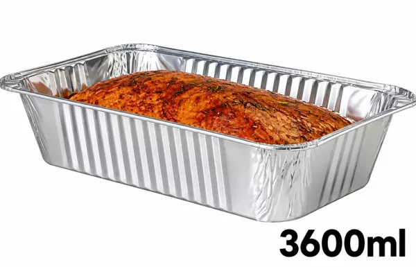 25 PLATS ALU GASTRO OPERCULABLES 32x25.7x6.5cm - PG3500 