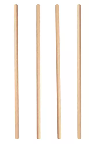 250 PAILLES DROITES �0,60x20 CM NATUREL KRAFT