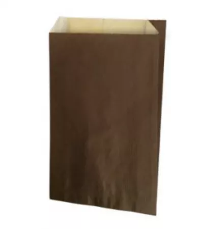 250 sacs cadeaux kraft brun 16+ 8x 27cm marron