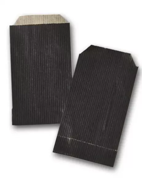  250 Sacs Cadeaux Kraft BRUN 7X12 NOIR